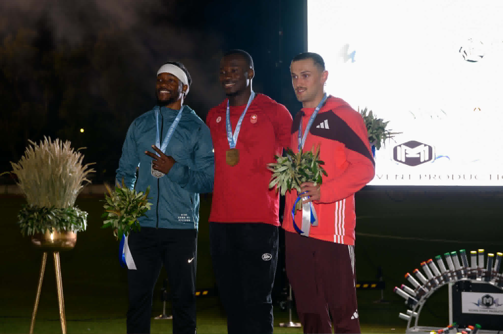 100m men vc