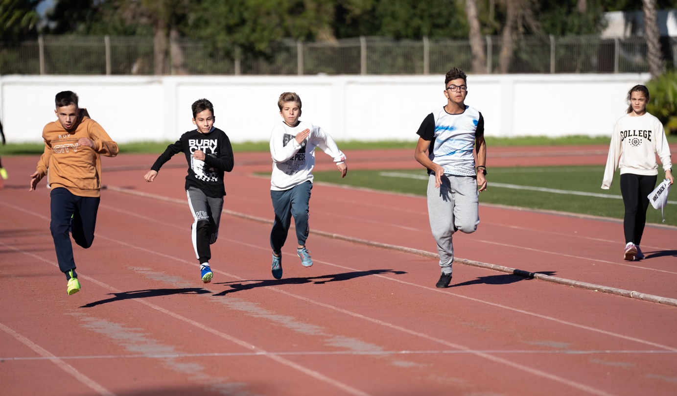 boys sprint